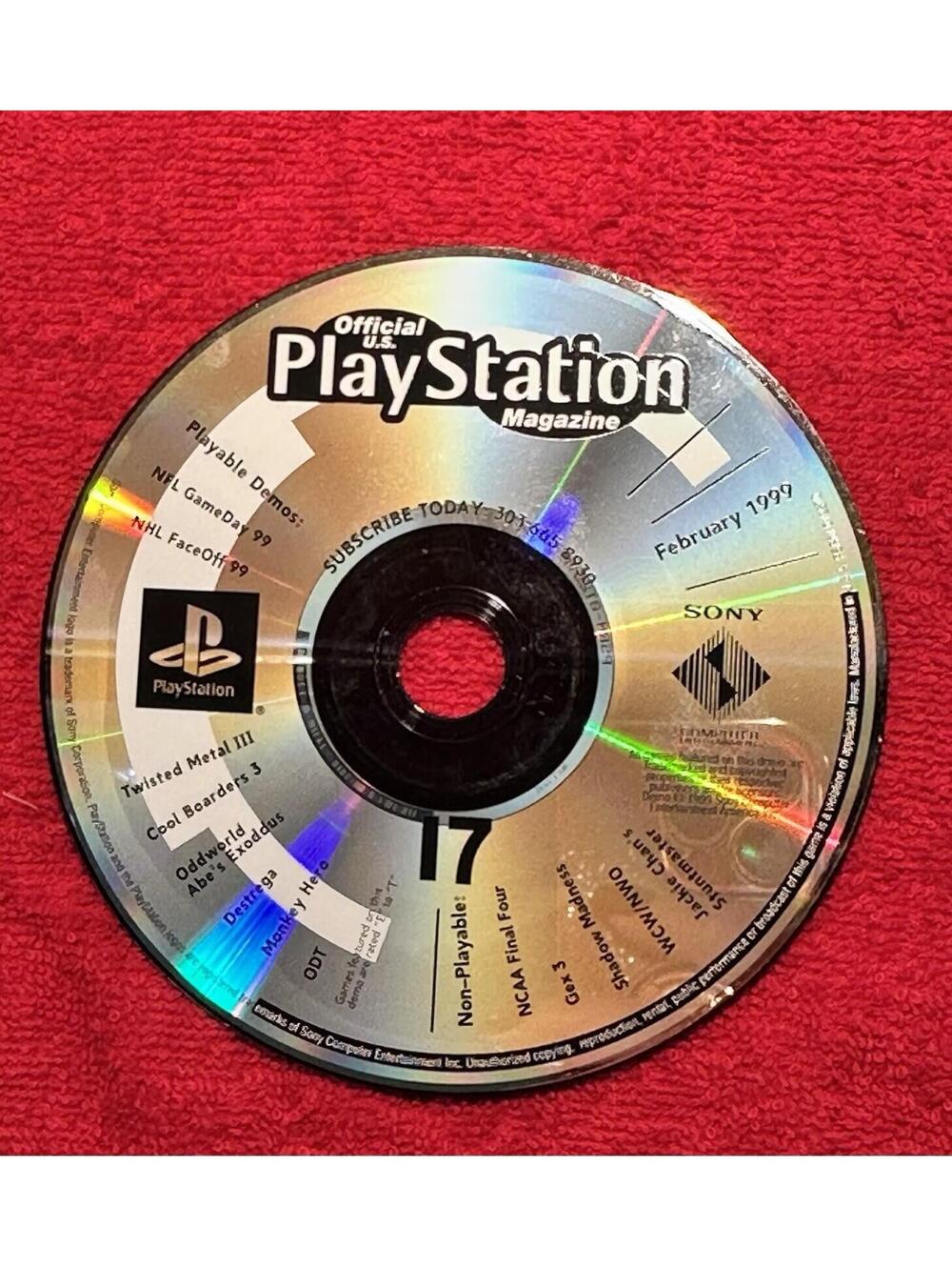 Official PlayStation Magazine Demo Disc # 17 February 1999 (Used, Disc Only)
